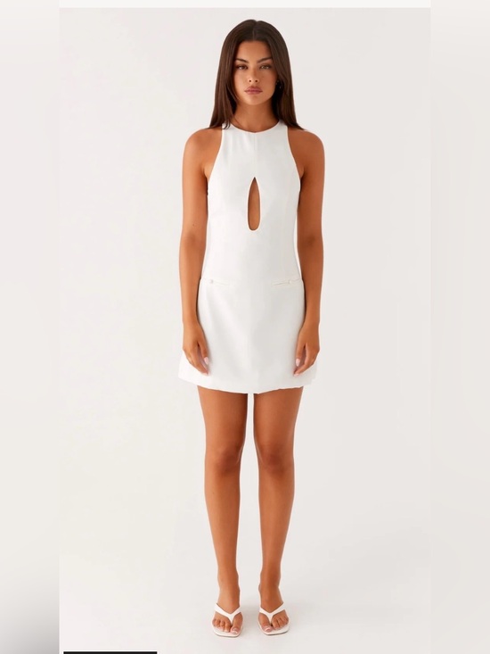 Peppermayo Dresses & Skirts - Stacy Mini Dress
Cut Out Mini Dress in White